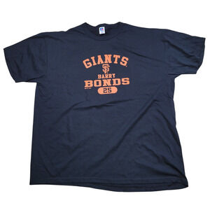 Deadstock Vintage 2004 SF Giants Barry Bonds T Shirt Size 2XL